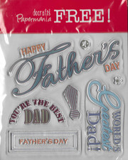 Papermania Fathers Day Clear