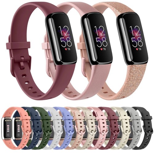 For fitbit luxe strap silicone - for,