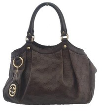Gucci Dark Brown Leather