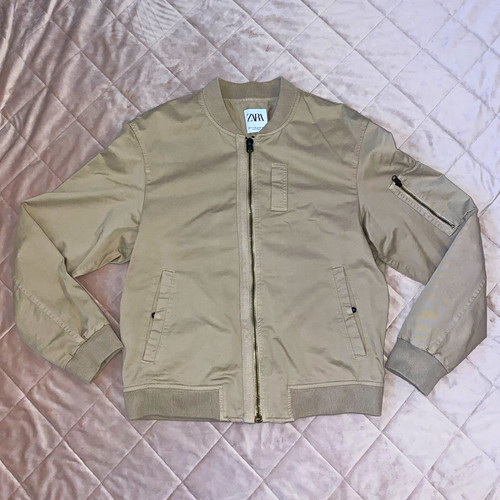 Zara men beige twill - beige,