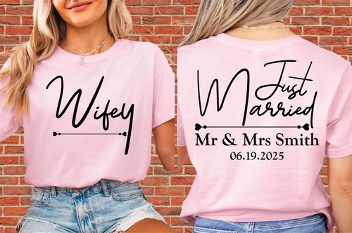 Just married personalized - married,