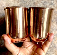 2 Cups Genuine 100% Copper