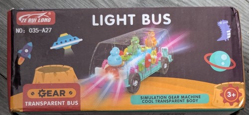 Led cool transparent gear bus - gear,