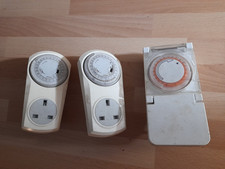 3 x quality electrical segment timers .15 min intervals 