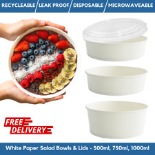 Disposable Round White Paper