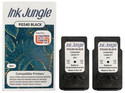 Pg540 black 8ml ink - pg540,