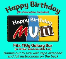 "Happy Birthday Mummy" NOVELTY