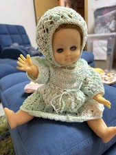 Vintage rosebud rubber doll - vintage,