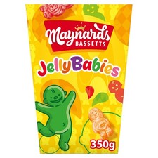 Maynards Bassetts Jelly Babies Sweets Carton 350g | 2 Pack
