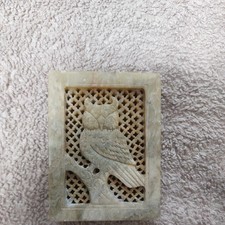 Hand Carved  Vintage owl