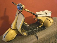 Tin Metal Art Sculpture of a