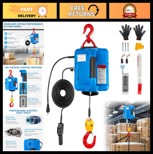 Electric hoist winch - electric,