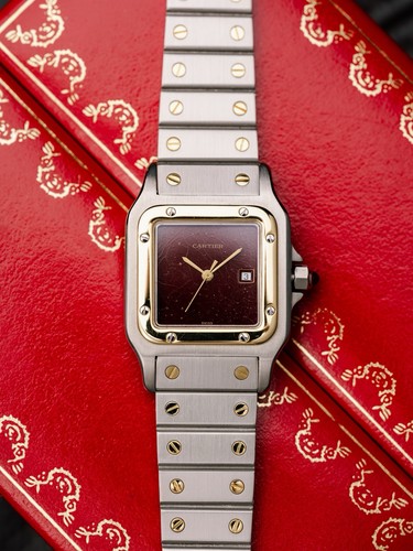 Cartier santos carree 2961 - carree,