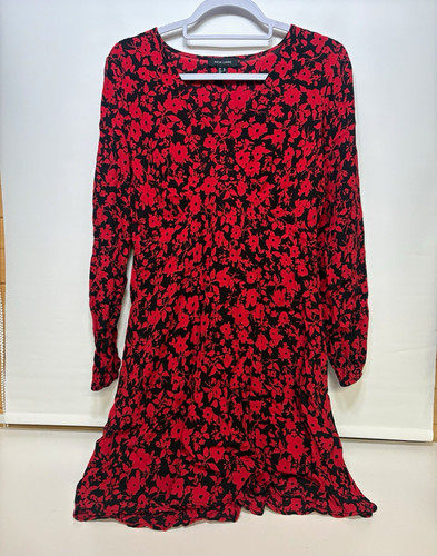 New look red black floral - new, red/black