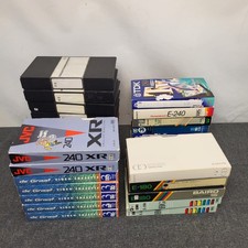 28x Used VHS Blank Video