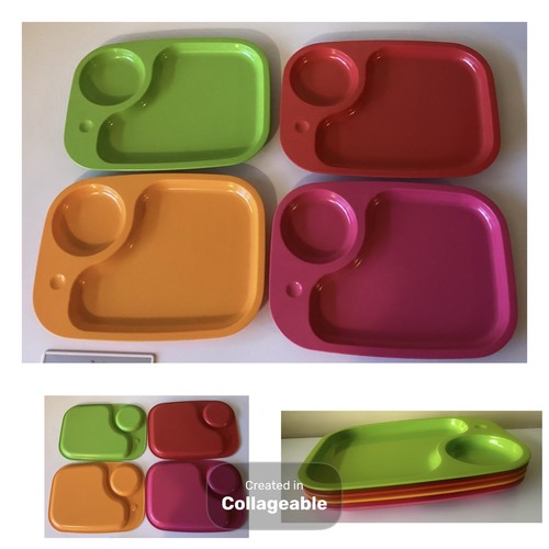 Melamine multicolor stacking