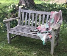 Vintage Solid Teak Small