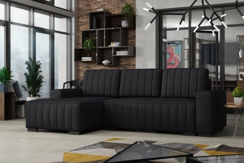 Corner sofa bed hugo with - corner,