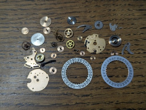 Omega watch parts - parts,, mostly