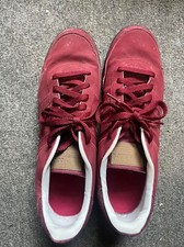 Adidas Orion Men’s Trainers Size 12.5 – Burgundy Retro Sneakers –