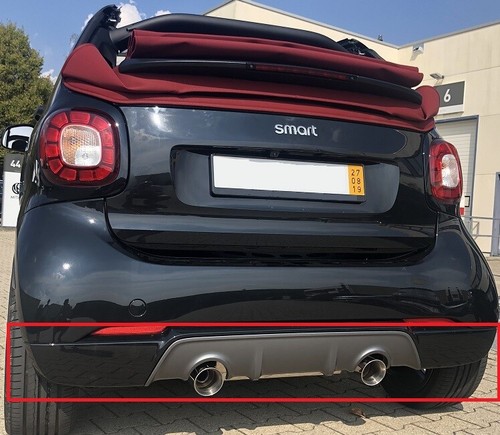 Smart 453 genuine brabus - smart, rear