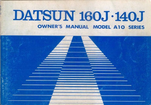 Datsun 160j 140j model a10 - datsun,