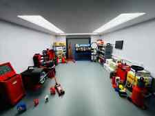 1/18 Diorama Garage Props Model Set Repair Workshop Tool Scene Model Accessories