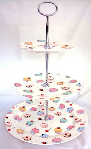 Fairy cupcakes cake - cupcakes, stand