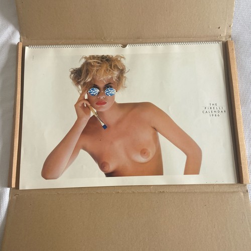 Pirelli calendar 1986 original - calendar,