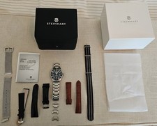 Steinhart Ocean 1 42mm  Black Boxed With assorted Straps