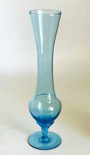 Art glass aqua blue - art,