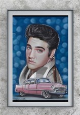 Original Elvis Art, Pastel