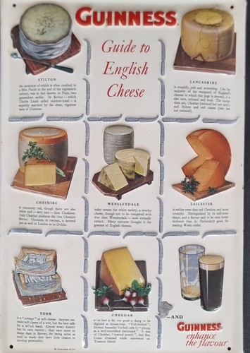 Guinness english cheeses - guinness,