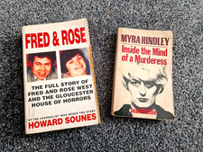 Myra Hindley & Fred & Rose West Books