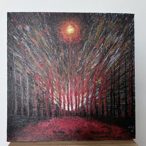 Acrylic painting canvas - acrylic,