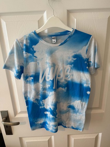 Hype boys blue cloud print - boys,