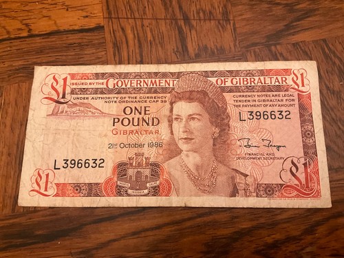 Gibraltar banknote dated - £1,