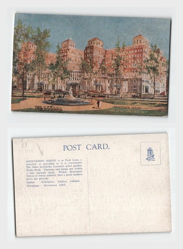Vintage postcard grosvenor - vintage,