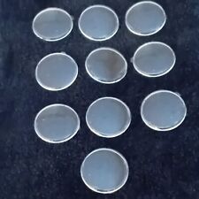 10 New Pocket Watch Crystals -