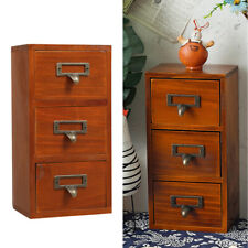 3 Drawer Wooden Storage Unit