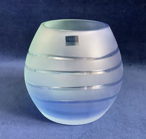 Caithness glass blue frosted - caithness,