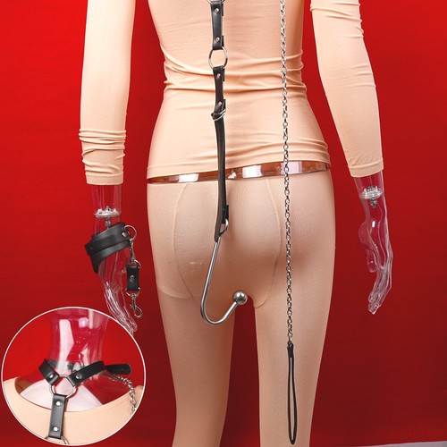 Bondage collar anal - hook, sex
