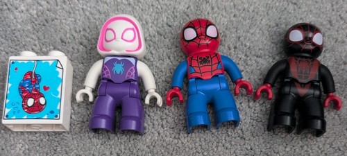 Lego duplo spiderman figures - spiderman, figures.