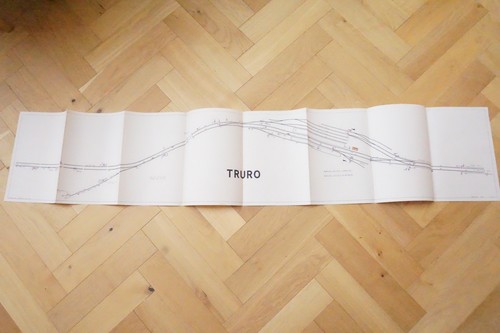 Truro signal box railway plan - signal,