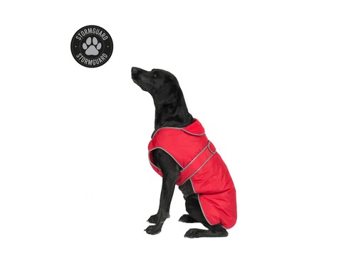 Ancol red stormguard warm - red,