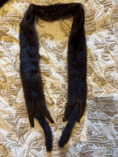 Vintage Real Mink Fur Scarf