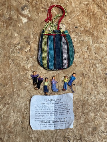 Guatemalas trouble worry dolls - guatemalas, trouble/worry