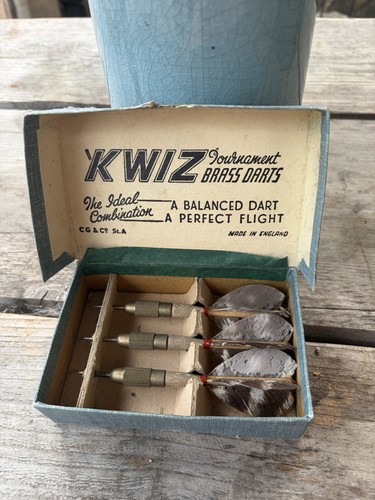 Kwiz vintage brass feather - kwiz,