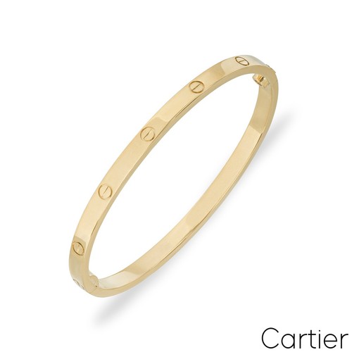 Cartier yellow gold plain - cartier,