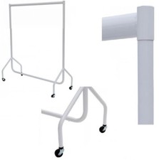 *White Clothes Rail Rack